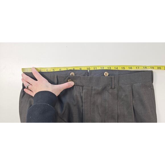 38x30 union made cuffed business proffesional slacks dress pants vintage 80s ^ - Picture 5 of 7